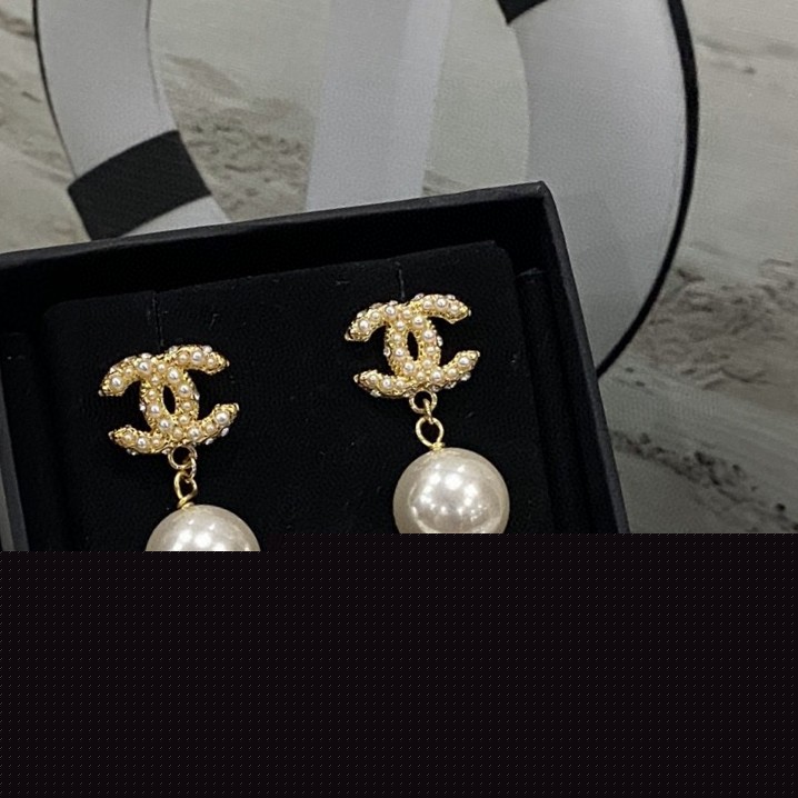 Ch*el earrings
